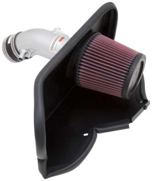 Toyota Camry Performance Air Intake - K&N Engineering - Typhoon Short Ram - Silver - `12-`17